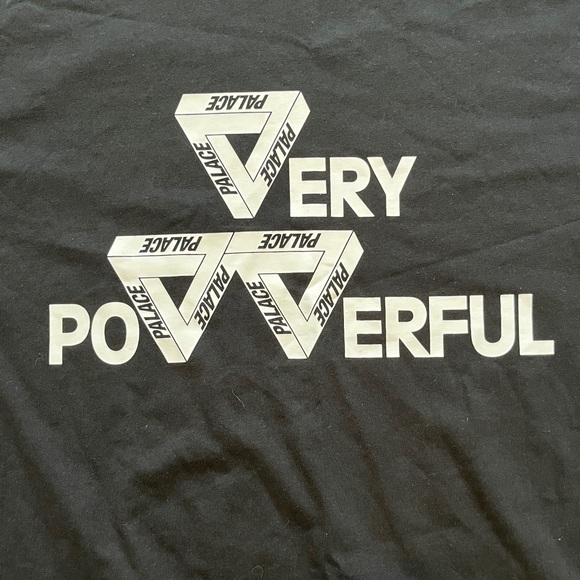 Palace Very Powerful Shirt Size L Black - Picture 2 of 4